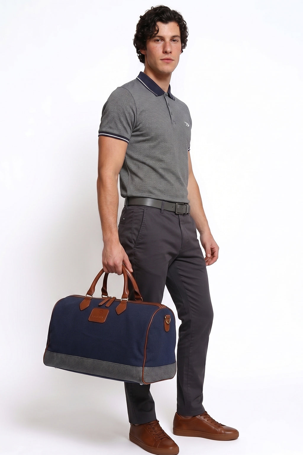 Textured Polo Shirt