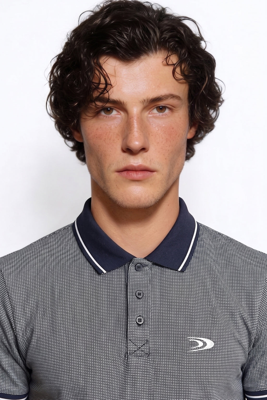 Textured Polo Shirt