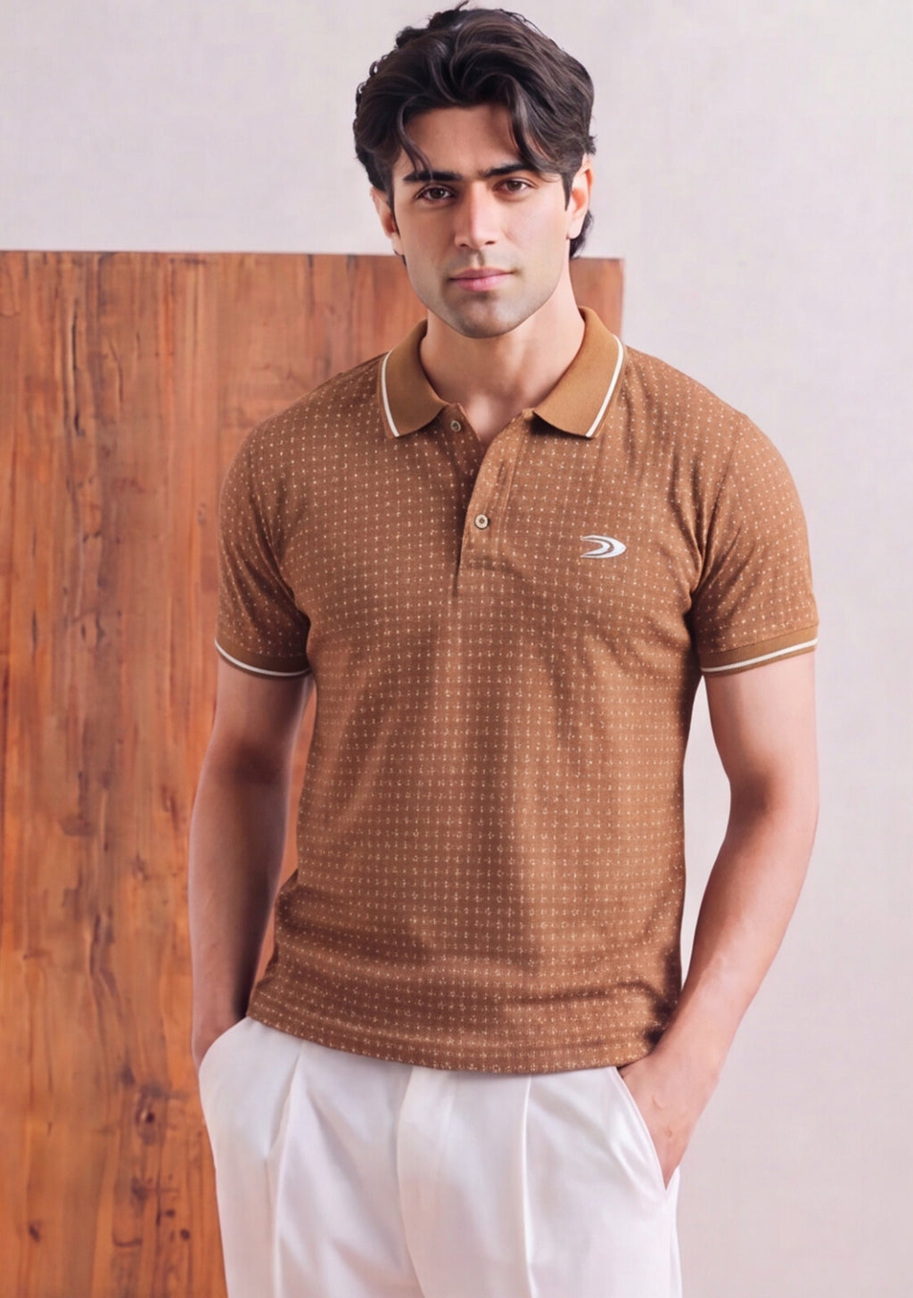 Printed Polo Shirt