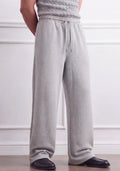 Men's Loose Fit  Grey Trouser