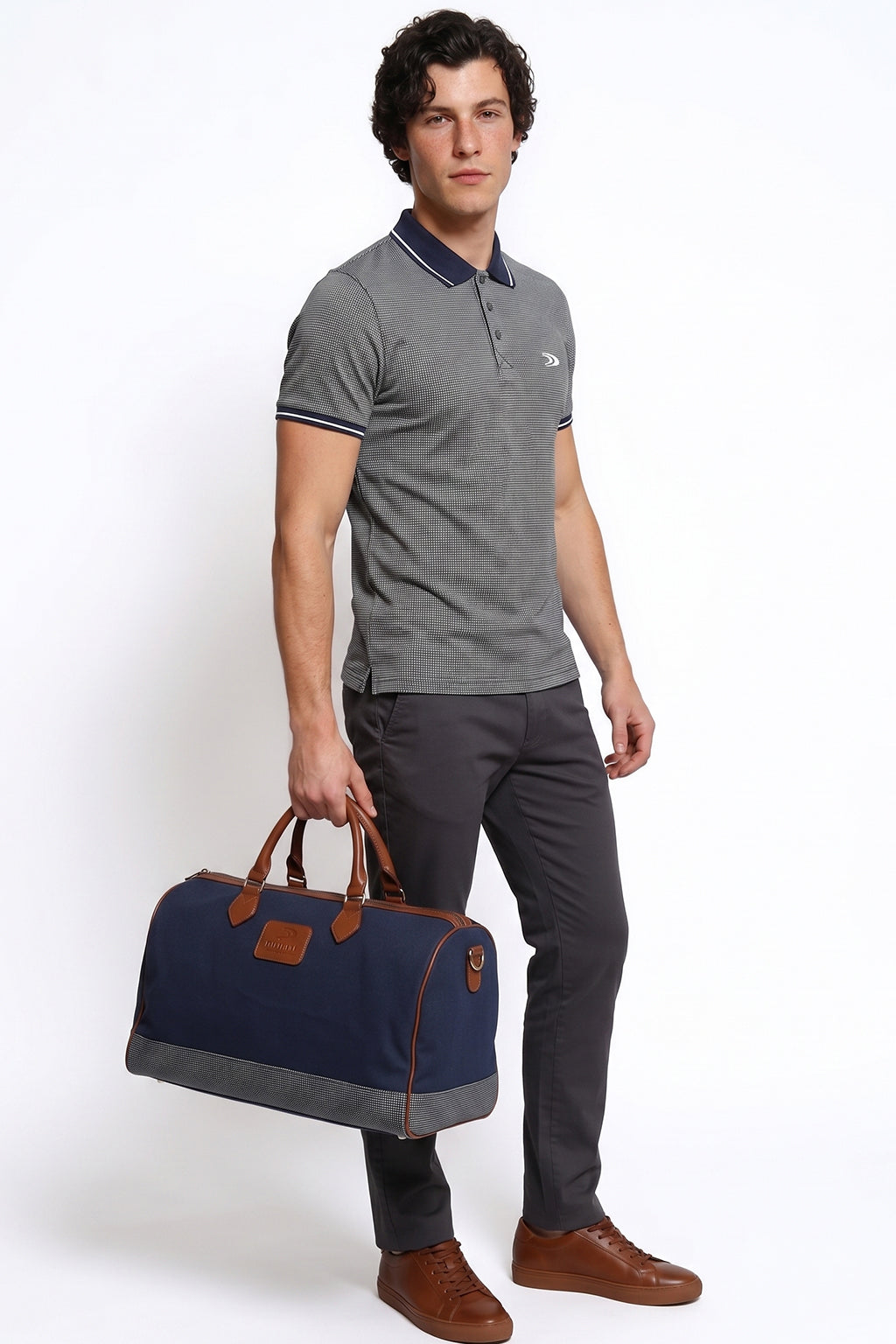 Textured Polo Shirt