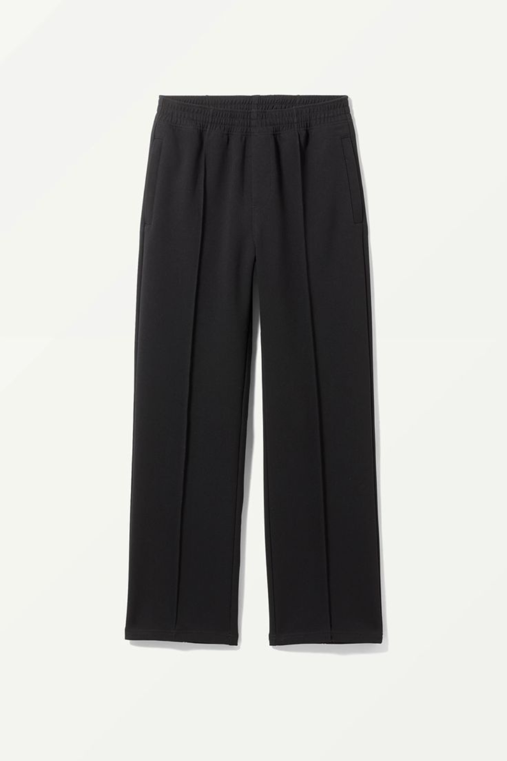 Pleated Straight Leg Trouser